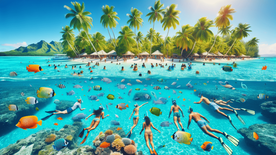 Snorkelling at Fruits of Rarotonga