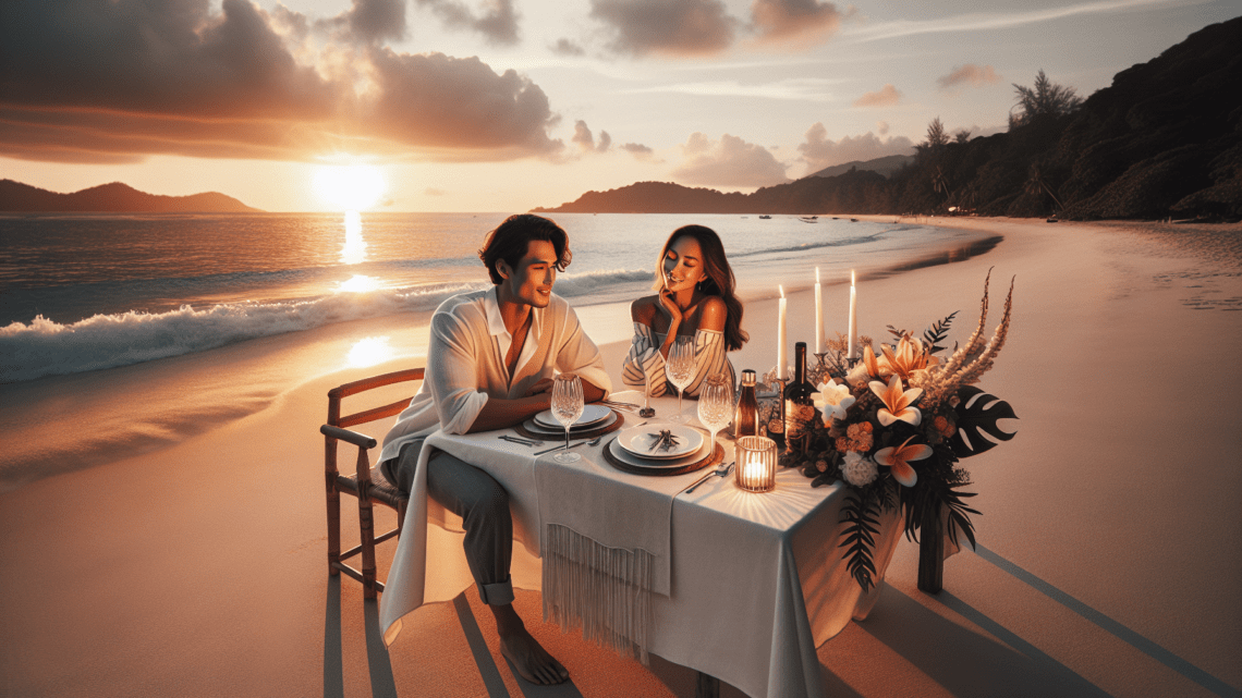 Privates Dinner am Strand – romantisch und unvergesslich